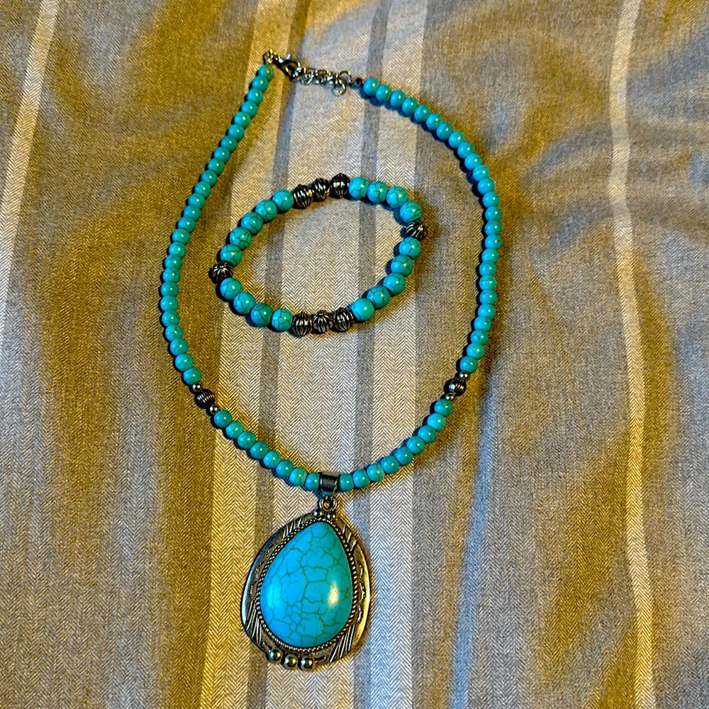 Turquoise Jewelry Set